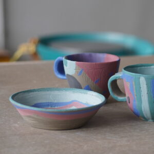 Pottery Sampler Class - Tea cup Set