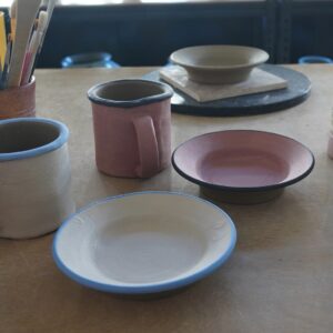 C. Sampler Class – Wheel-Formed Plate + Hand Built Cup : The Everyday Table